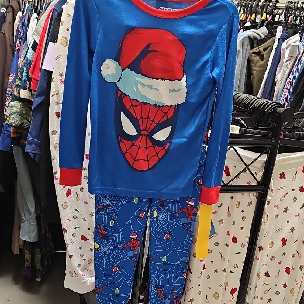 Nwt Spiderman Kids Pj Set #44